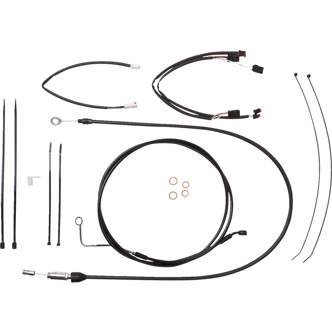 MAGNUM SHIELDING Control Cable Kit XR Black 4861141