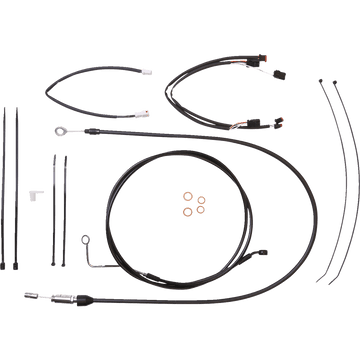 MAGNUM SHIELDING Control Cable Kit XR Black 4861141