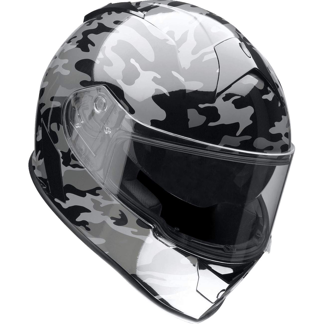 Z1R Warrant Helmet Camo Black/Gray Medium