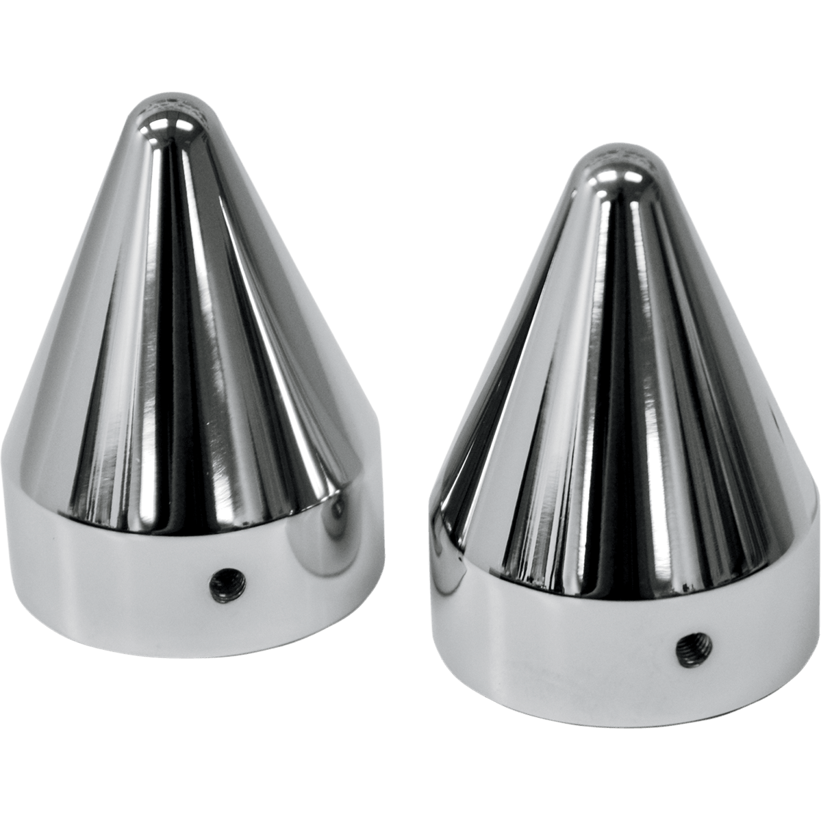 LA CHOPPERS Axle Caps Chrome Spike LA781100