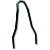 DRAG SPECIALTIES Round Tapered Sissy Bar Black 13"H x 7.50"W