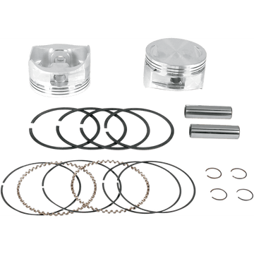 S&S CYCLE Piston Kit for 100" & 107" Super Sidewinder® 4.0" +.010