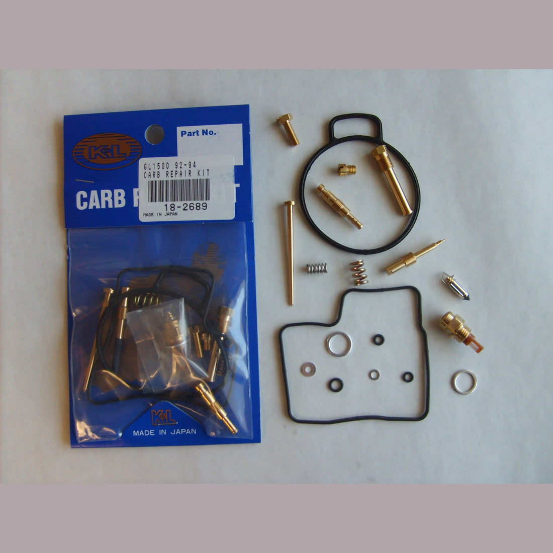 K&L CARBURETOR REPAIR KIT P/N 18-2689