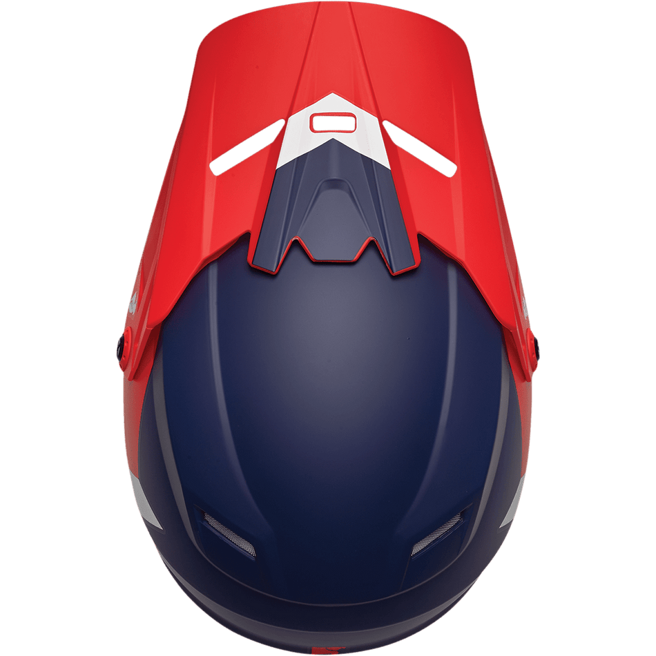 THOR Youth Sector Helmet Chev Red/Navy Small