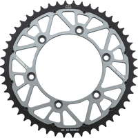 JT SPROCKETS Steel Rear Sprocket Graphite 50 Tooth