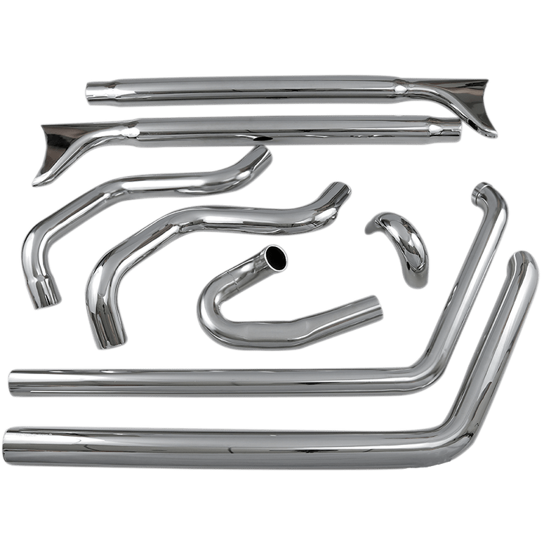 BASSANI XHAUST Fishtail Exhaust 33" Softail 1S46E33