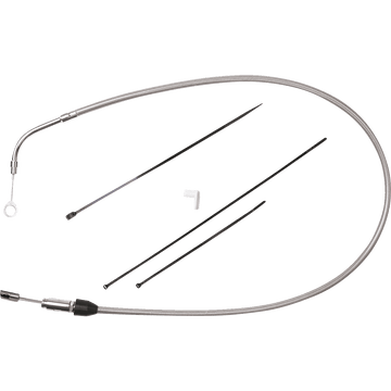 DRAG SPECIALTIES Clutch Cable Upper 41" Stainless Steel