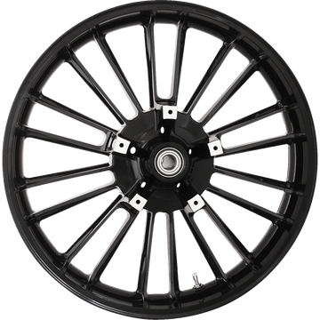 COASTAL MOTO Wheel Atlantic Front Dual Disc/without ABS Black 21x3.5 '00-'07 FL