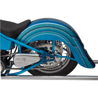 KLOCK WERKS Benchmark 4" Stretched Rear Fender Frenched Steel For Custom Application KWF020400