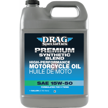 DRAG SPECIALTIES OIL Motorcycle Oil 15W-50 1 U.S. gallon