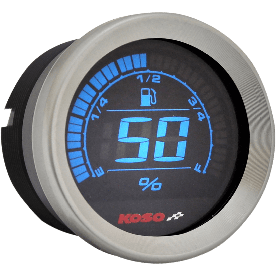 KOSO NORTH AMERICA 2" Fuel Level Gauge Chrome BA050200