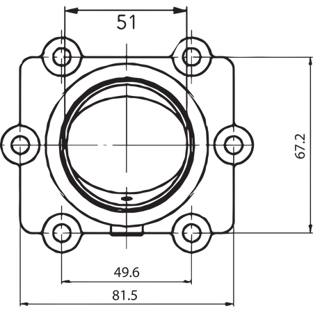 KIMPEX Carburetor Mounting Flange Arctic Cat