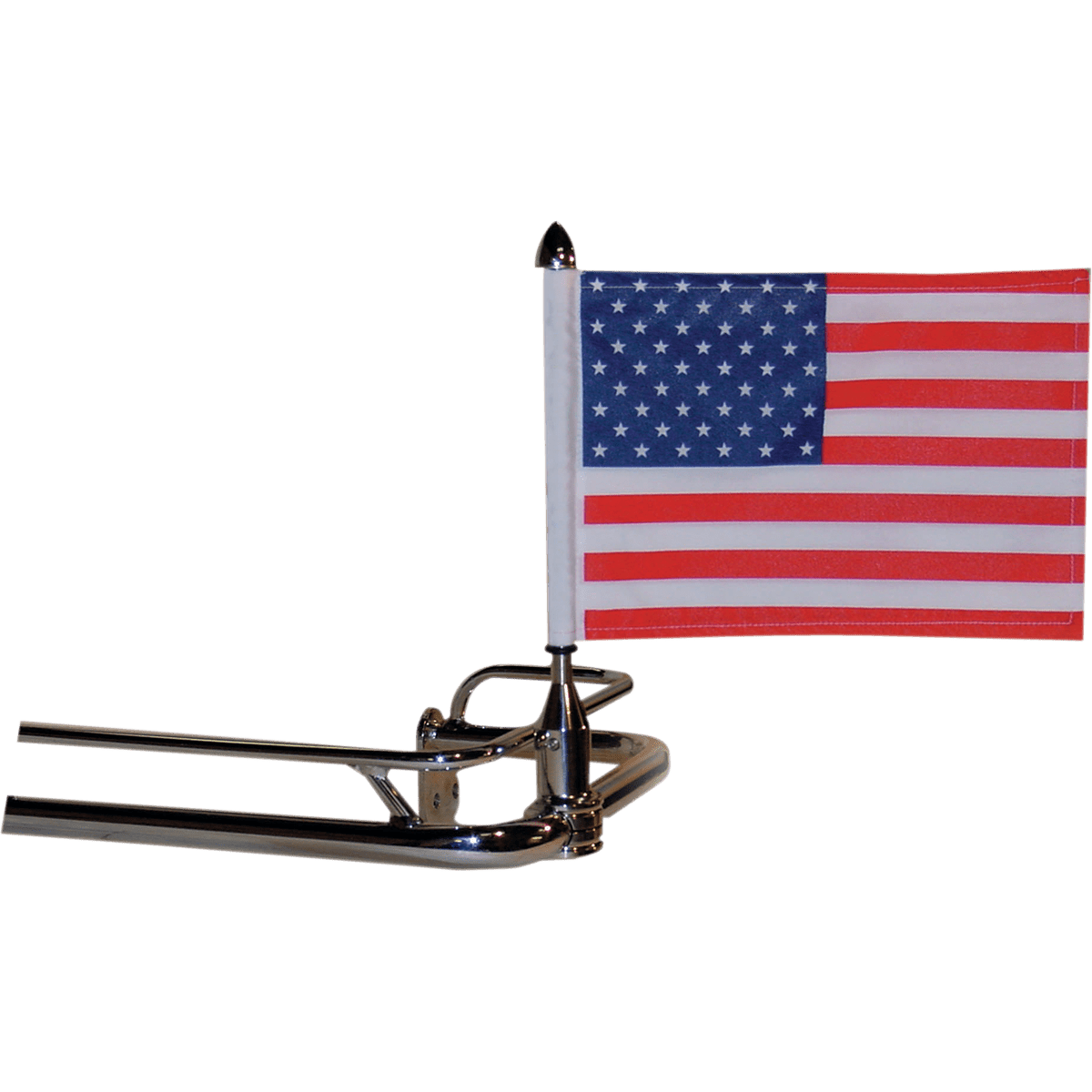 PRO PAD Fixed Flag Mount 3/4" Round Bar With 10" X 15" Flag RFMFXD115