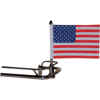 PRO PAD Fixed Flag Mount 3/4" Round Bar With 10" X 15" Flag RFMFXD115