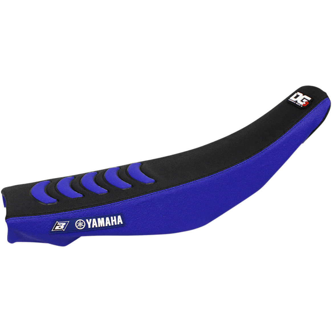 BLACKBIRD RACING Double Grip 3 Seat Cover Blue/Black Yamaha