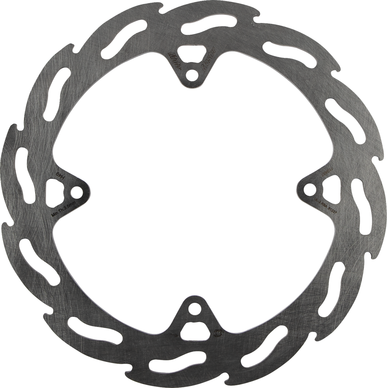 MOTO-MASTER Brake Rotor Rear Flame