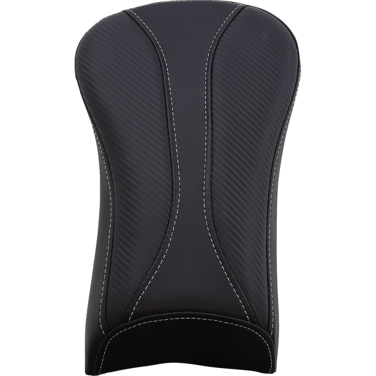 SADDLEMEN Dominator Pillion Pad Standard Reach Black w/ Gray Stitching 806230162