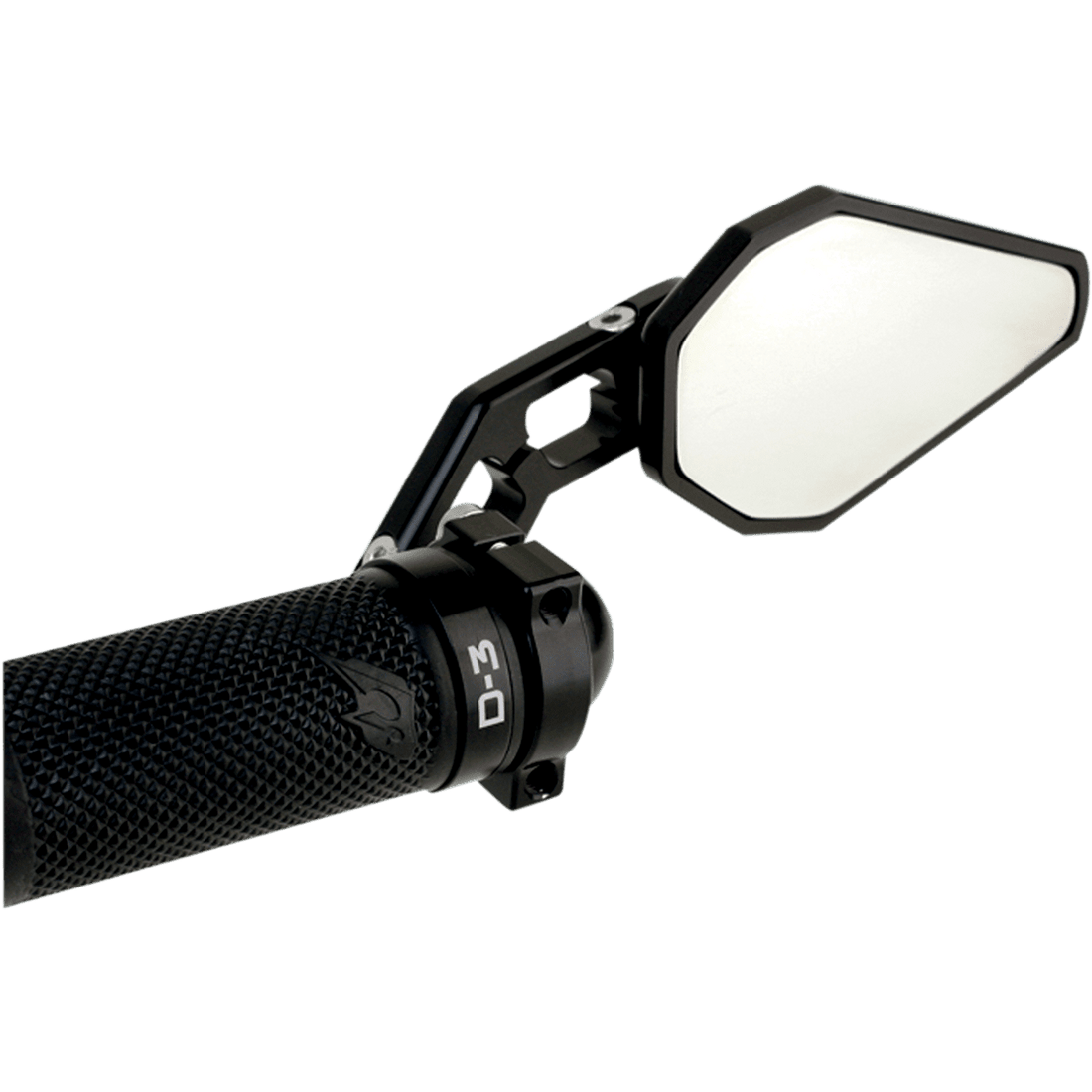 DRIVEN RACING D-Axis Bar-End Mirror Black DXMBK