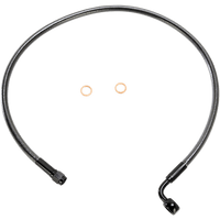 MAGNUM SHIELDING Brake Line 10 mm-90° 26" Black Pearl AS47226