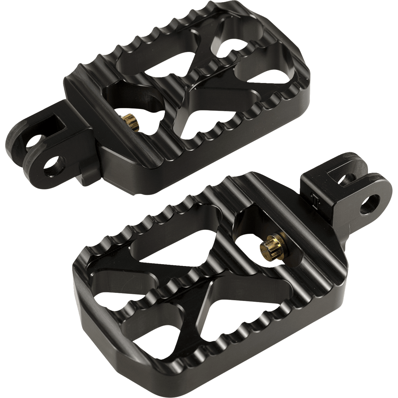 JOKER MACHINE Bear Claw Footpegs Black Triumph 086464B