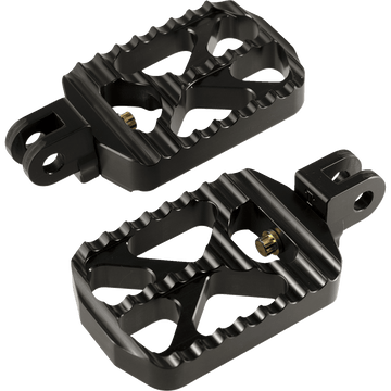 JOKER MACHINE Bear Claw Footpegs Black Triumph 086464B