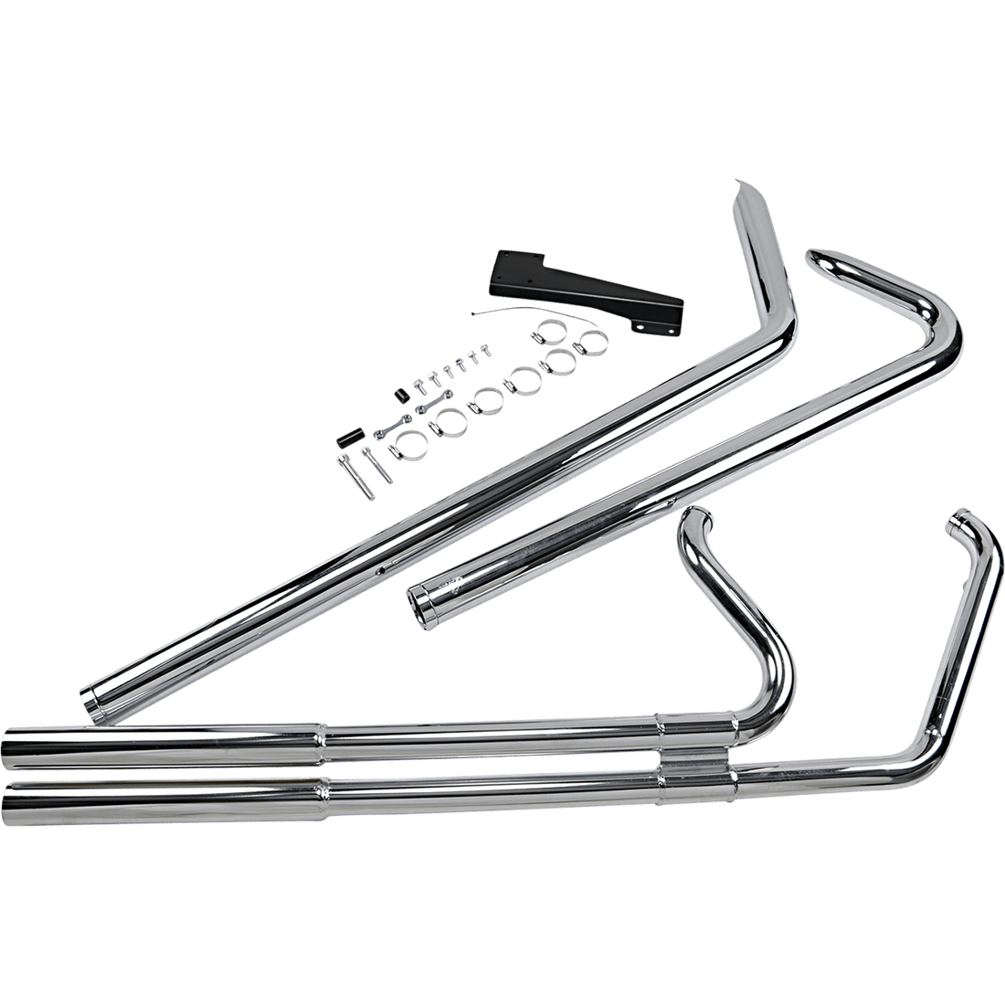 VANCE & HINES Big Shots Exhaust Chrome Long 17923