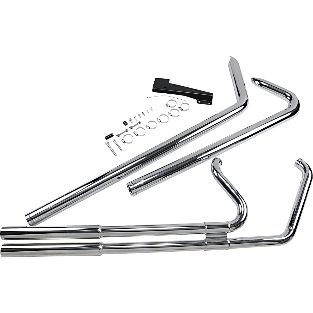 VANCE & HINES Big Shots Exhaust Chrome Long 17923