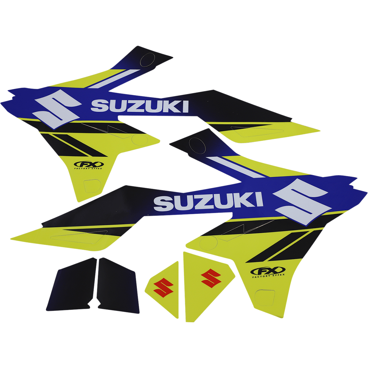 FACTORY EFFEX EVO 18 Graphic Kit Suzuki RM-Z 250/450