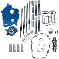 S&S CYCLE Cam Chest Kit with Plate Chain Drive Water Cooled 465 Cam Chrome Pushrods M8 3100999B