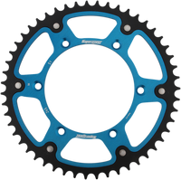 SUPERSPROX Stealth Rear Sprocket 51 Tooth Blue Yamaha RST24551BLU