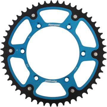 SUPERSPROX Stealth Rear Sprocket 51 Tooth Blue Yamaha RST24551BLU