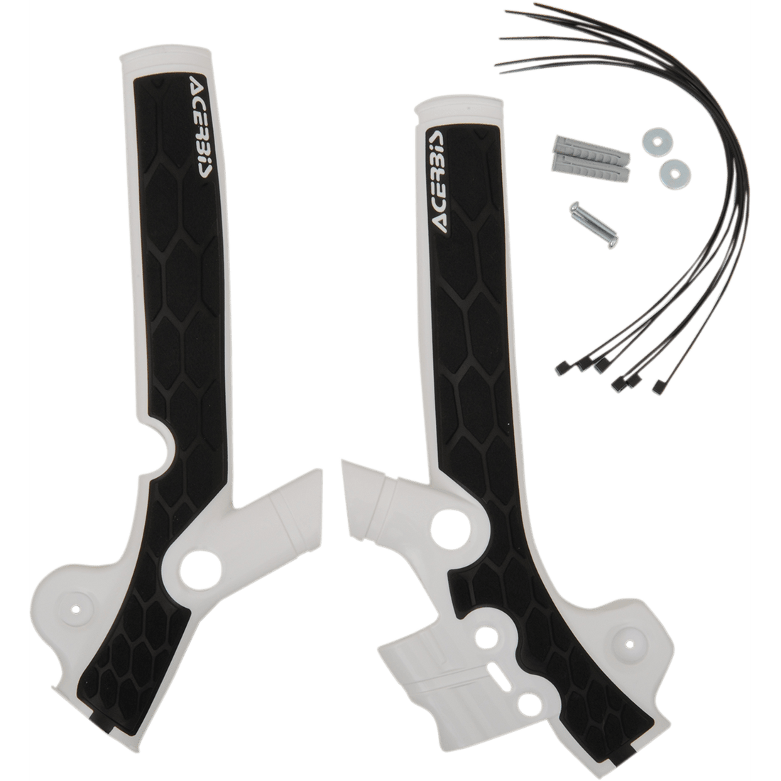 ACERBIS X-Grip Frame Guards White/Black Husqvarna | KTM