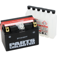 PARTS UNLIMITED AGM Battery YTZ14S-BS