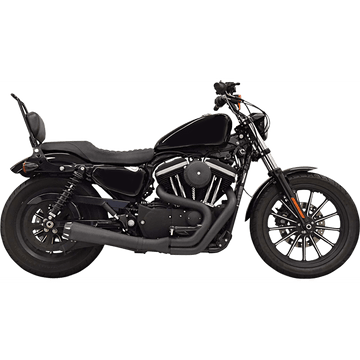 BASSANI XHAUST Road Rage Exhaust Black '04-'20 XL 1X52RB