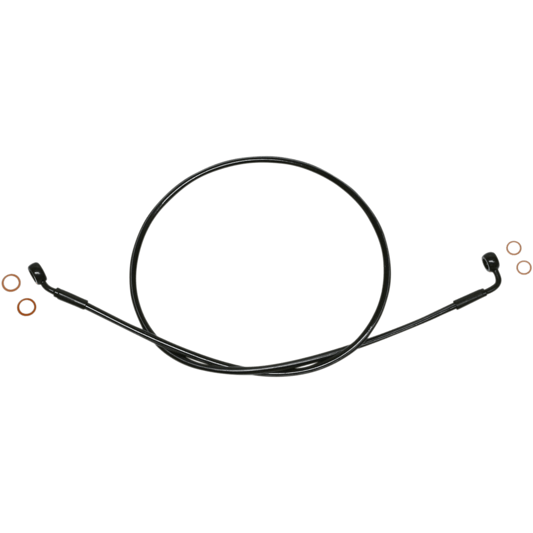 MAGNUM SHIELDING Brake Line EZ Align Stainless Steel Black SBB060149