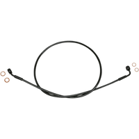 MAGNUM SHIELDING Brake Line EZ Align Stainless Steel Black SBB060149