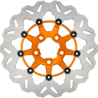 GALFER Brake Rotor Rear Orange DF681CWSO  