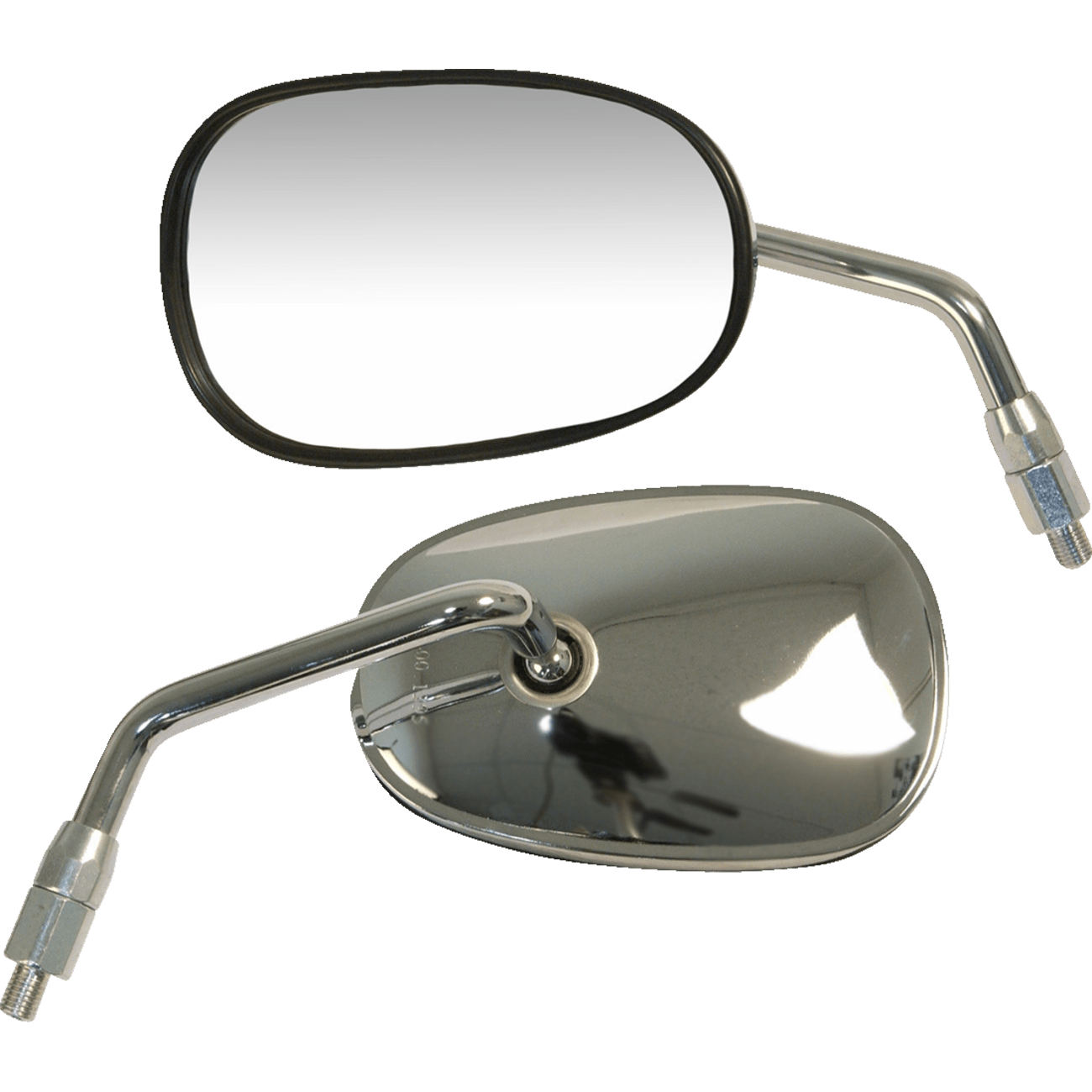 EMGO Mirror OEM-Style Replacement Rectangle Chrome Right