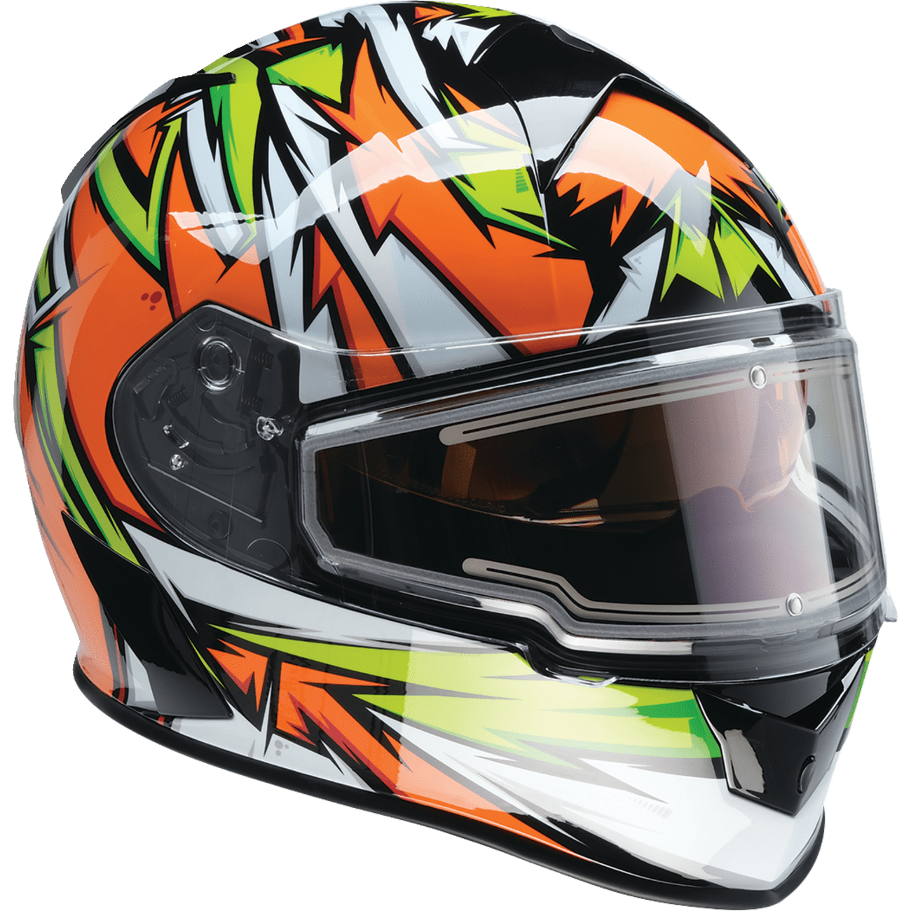 Z1R Warrant Helmet Neuron Orange/Green Large