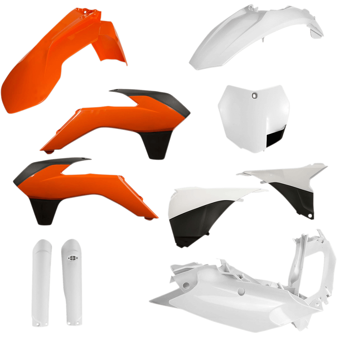 ACERBIS Full Replacement Body Kit OEM Orange/White/Black 2403095135