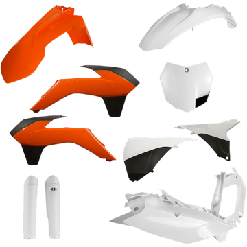 ACERBIS Full Replacement Body Kit OEM Orange/White/Black 2403095135