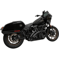 BASSANI XHAUST Radial Sweeper Exhaust Black 1S21FB