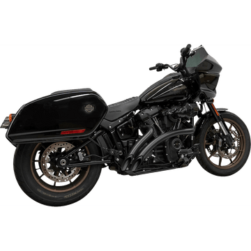 BASSANI XHAUST Radial Sweeper Exhaust Black 1S21FB