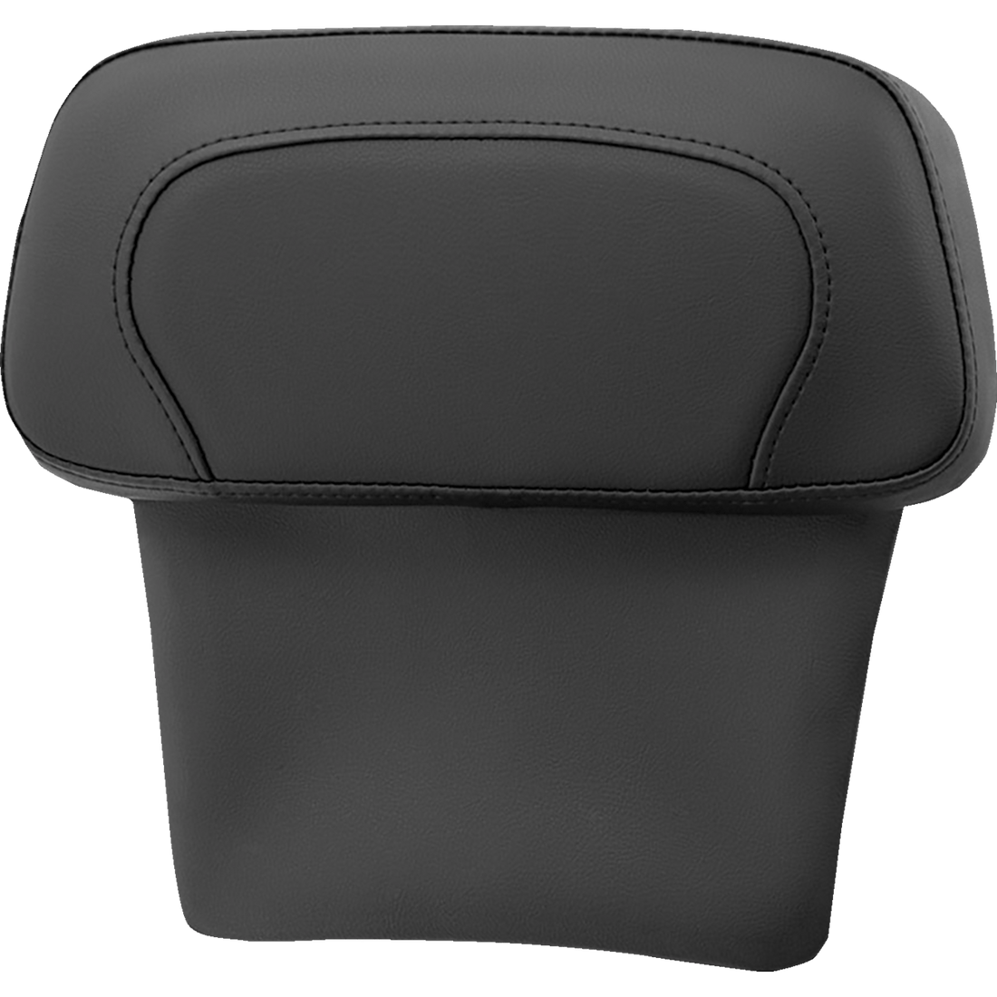 SADDLEMEN Chopped Tour Pak Backrest Pad RoadSofa™ Black w/ Black Stitch FLT/FLH '14-'23 81407CPACKRS