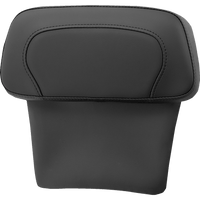 SADDLEMEN Chopped Tour Pak Backrest Pad RoadSofa™ Black w/ Black Stitch FLT/FLH '14-'23 81407CPACKRS