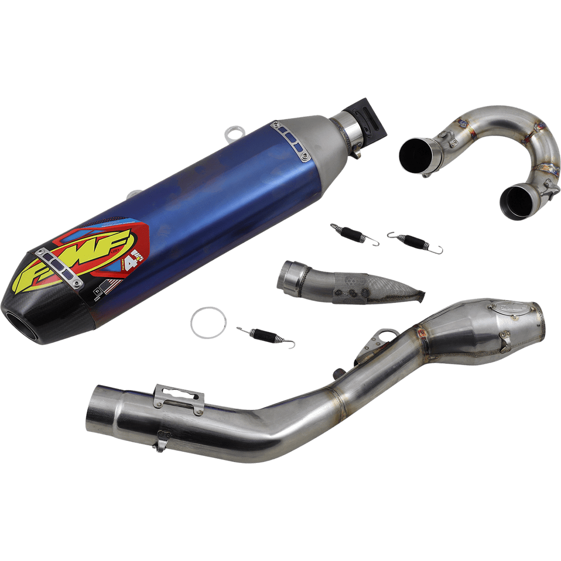 FMF 4.1 RCT Exhaust with MegaBomb Anodized Titanium 045652