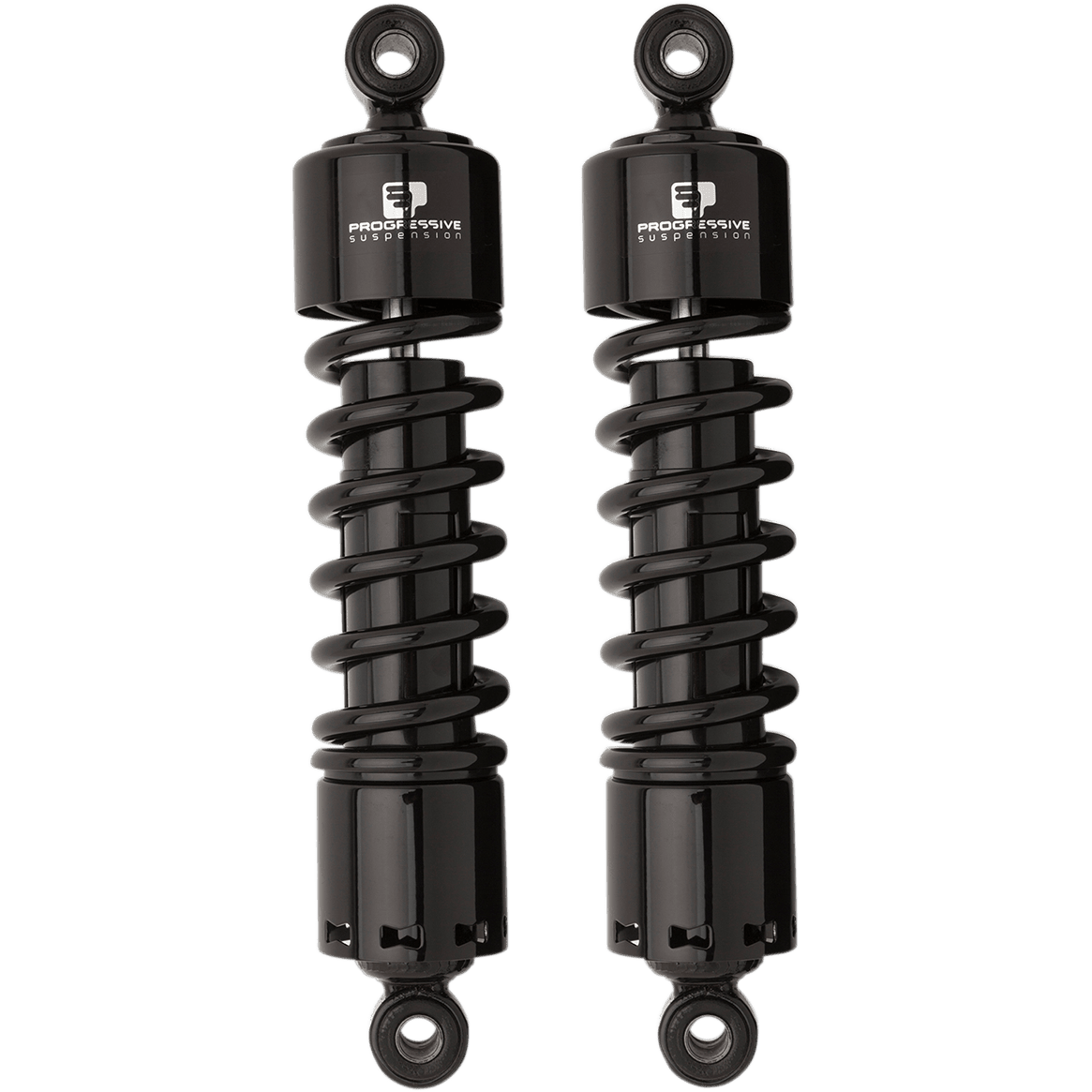 PROGRESSIVE SUSPENSION 412 Series Shock 11" Standard Black Dyna 4124037B