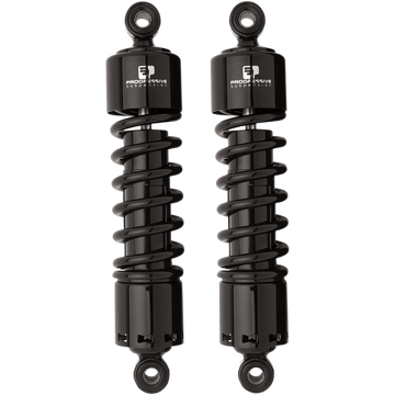 PROGRESSIVE SUSPENSION 412 Series Shock 11" Standard Black Dyna 4124037B