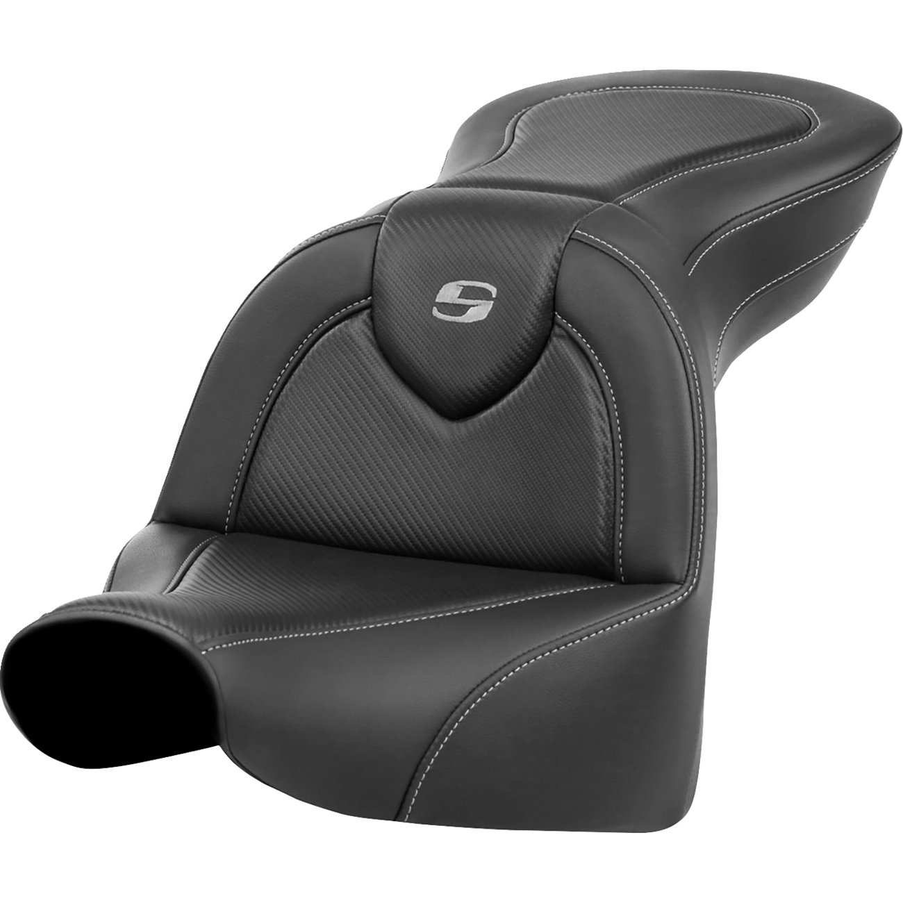 SADDLEMEN Roadsofa™ Seat without Backrest Carbon Fiber FXBR/S '18-'20