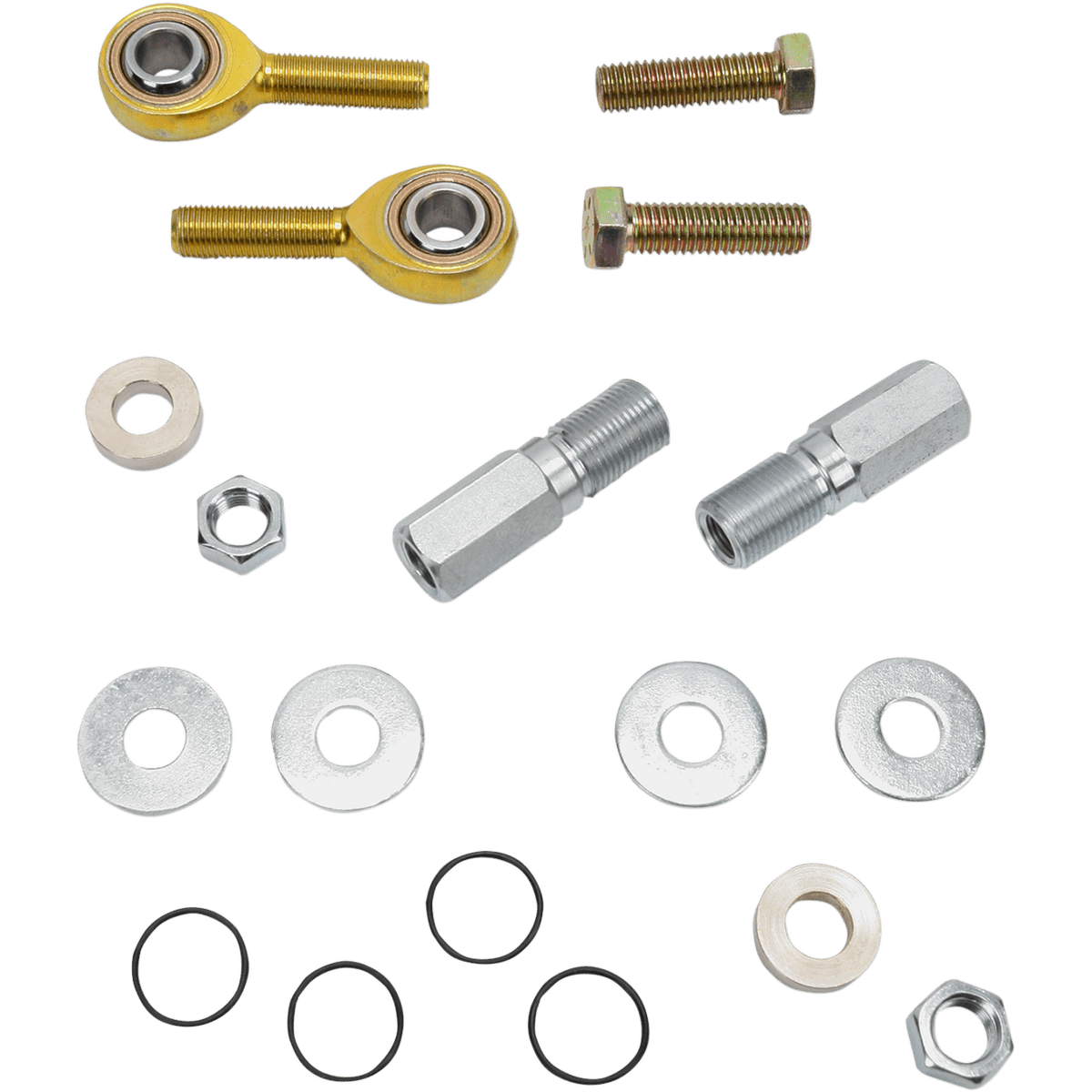 BURLY BRAND Adjustable Shock Lowering Kit Standard Finish Lowers 0"- 2" B28255